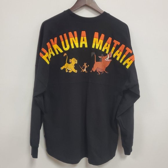 Lion King Other - Disney Parks Mens Lion King Spirit Jersey T Shirt Size L Black Graphic Crew Neck